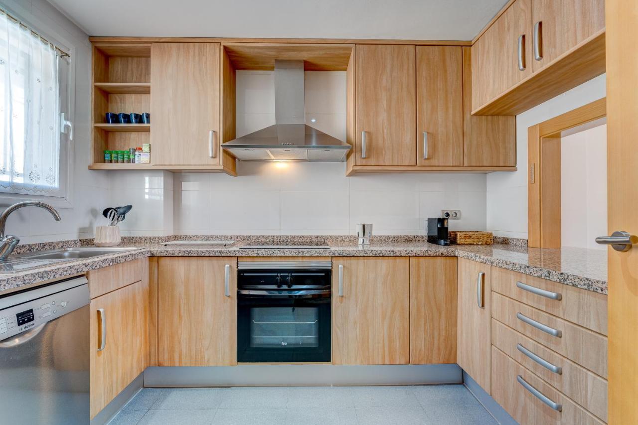 Modern Apartment With Large Terrasse, Bbq, Fast Wifi, 2 Pools 圣地亚哥港 外观 照片