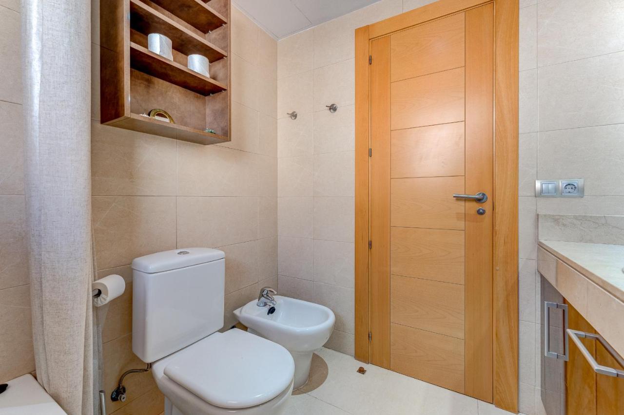 Modern Apartment With Large Terrasse, Bbq, Fast Wifi, 2 Pools 圣地亚哥港 外观 照片